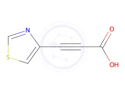 Chemical structure of 3-(Thiazol-4-yl)propiolic acid