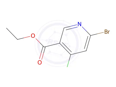 Chemical structure of ethyl 6-broMo-4-chloronicotinate