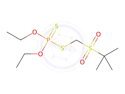 Chemical structure of Terbufos-sulfone