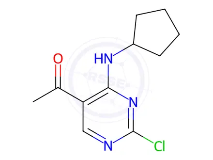 Chemical structure of Palbociclib Impurity 254
