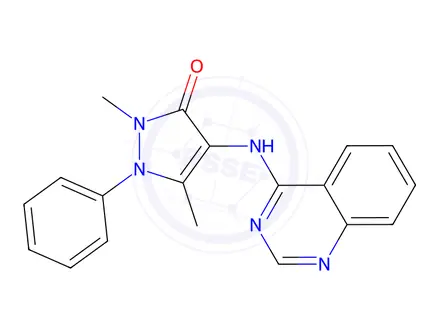 Chemical structure of Quinazopyrine