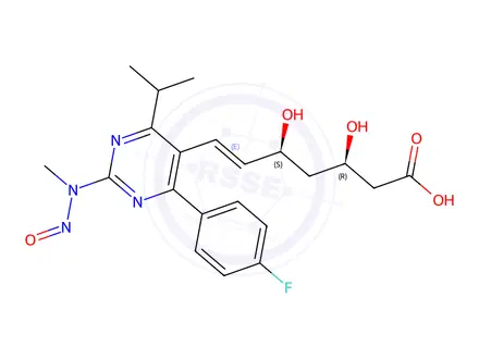Chemical structure of Rosuvastatin Impurity 260