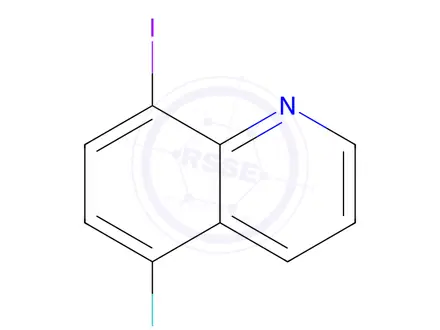 Chemical structure of 5-Fluoro-8-iodoquinoline