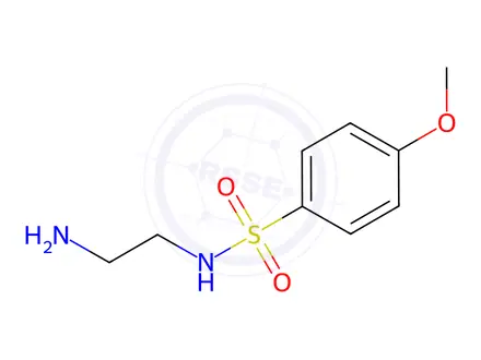 Chemical structure of n-(2-Aminoethyl)-4-methoxybenzenesulfonamide