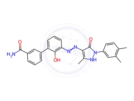 Chemical structure of Eltrombopag Impurity 61