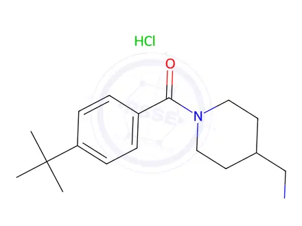 Chemical structure of {[1-(4-tert-Butylbenzoyl)piperidin-4-yl]methyl}amine hydrochloride