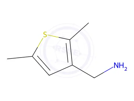 Chemical structure of (2,5-Dimethylthiophen-3-yl)methanamine