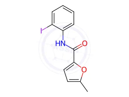 Chemical structure of n-(2-Iodophenyl)-5-methylfuran-2-carboxamide