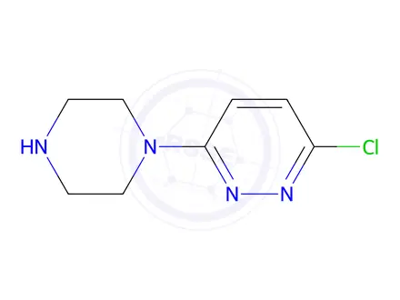 Chemical structure of 3-Chloro-6-(piperazin-1-yl)pyridazine