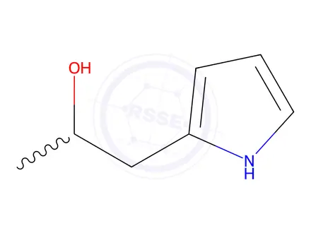 Chemical structure of 1-(1h-Pyrrol-2-yl)propan-2-ol