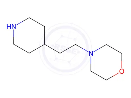 Chemical structure of 4-(2-piperidin-4-ylethyl)morpholine
