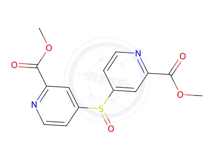 Chemical structure of dimethyl 4,4'-sulfinyldipicolinate
