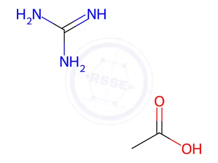 Chemical structure of Guanidine Acetate