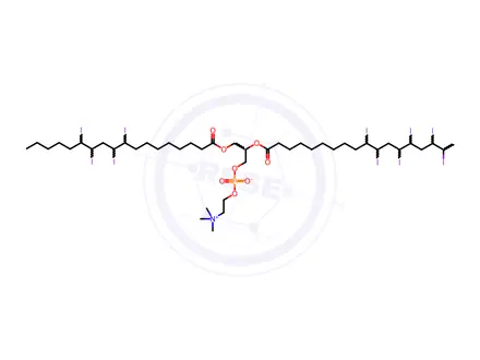 Chemical structure of lecithin-bound iodine