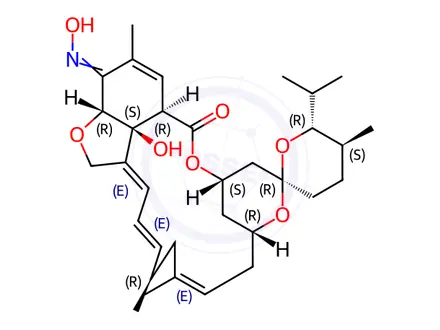 Chemical structure of Milbemycin Oxime EP Impurity G