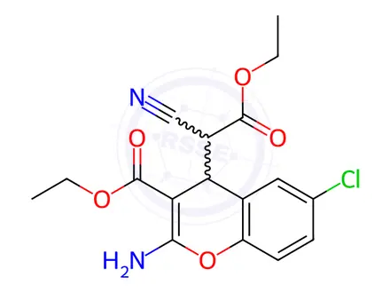 Chemical structure of Tamoxifen Impurity 8