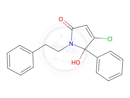 Chemical structure of PNB 001