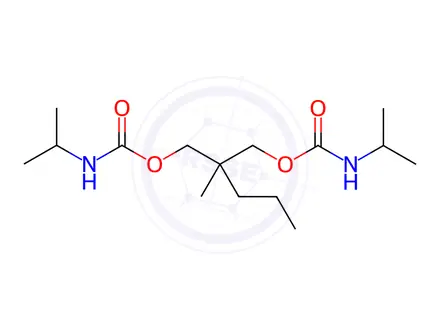 Chemical structure of Carisoprodol Isopropyl (PSY)
