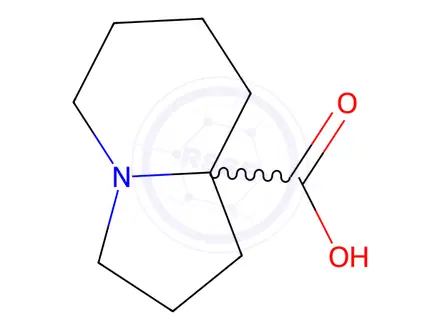 Chemical structure of Octahydroindolizine-8a-carboxylic acid