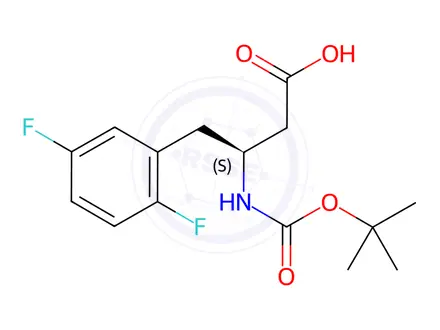Chemical structure of Sitagliptin Impurity 39