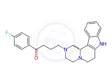 Chemical structure of Lumateperone Impurity 117