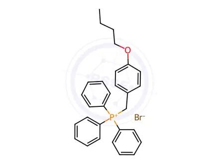 Chemical structure of (4-Butoxybenzyl)triphenylphosphonium Bromide