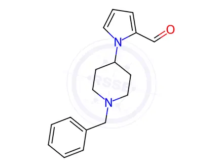 Chemical structure of 1-(1-Benzylpiperidin-4-yl)-1H-pyrrole-2-carbaldehyde