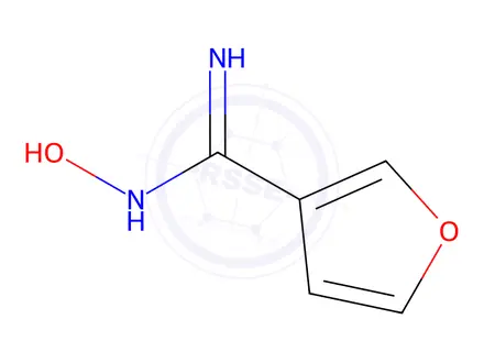 Chemical structure of N'-Hydroxyfuran-3-carboximidamide