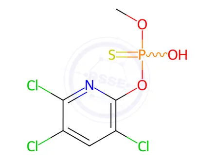 Chemical structure of Chlorpyrifos Impurity 11
