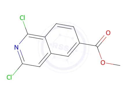 Chemical structure of Methyl 1,3-dichloroisoquinoline-6-carboxylate