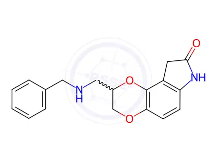 Chemical structure of Aplindore Fumarate Impurity 1