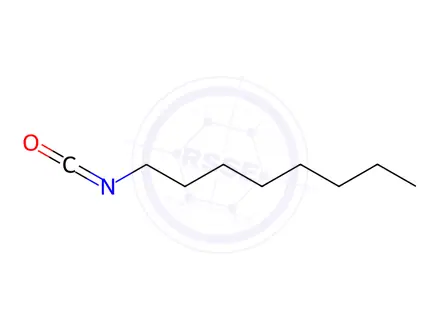 Chemical structure of Octyl Isocyanate