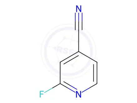 Chemical structure of 2-Fluoroisonicotinonitrile