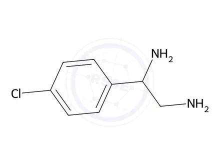Chemical structure of 1-(4-Chlorophenyl)ethane-1,2-diamine