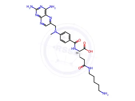 Chemical structure of Methotrexate Impurity 134