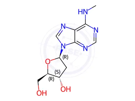 Chemical structure of Adenosine Impurity 96