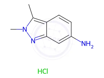 Chemical structure of Pazopanib Impurity 13(Hydrochloride)