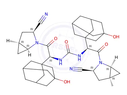 Chemical structure of Saxagliptin Impurity 88
