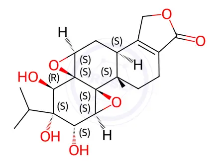 Chemical structure of Triptolide Impurity 3
