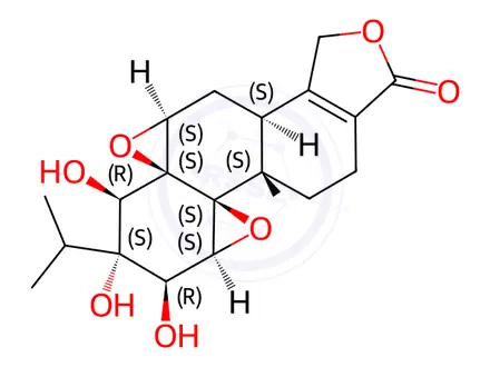 Chemical structure of Triptriolide