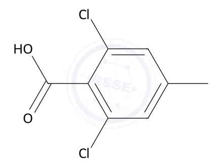Chemical structure of 2,6-Dichloro-4-methyl-benzoic acid