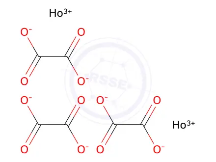 Chemical structure of HOLMIUM (III) OXALATE DECAHYDRATE
