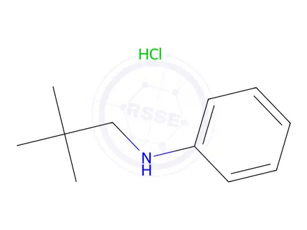 Chemical structure of N-(2,2-Dimethylpropyl)aniline hydrochloride