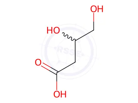 Chemical structure of Malic Acid Impurity 49