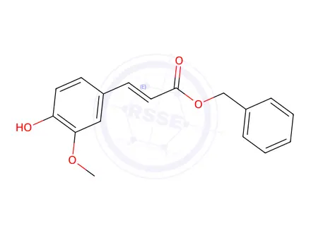 Chemical structure of BENZYLFERULATE