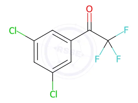 Chemical structure of 1-(3,5-Dichlorophenyl)-2,2,2-trifluoroethan-1-one