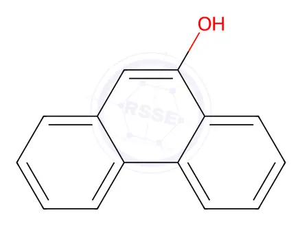 Chemical structure of 9-phenanthrol