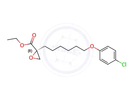 Chemical structure of R-(+)-Etomoxir