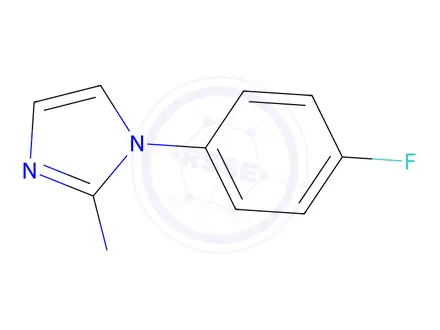 Chemical structure of 1-(4-Fluorophenyl)-1h-imidazol-2-amine