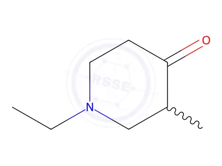 Chemical structure of 1-Ethyl-3-Methylpiperidin-4-One